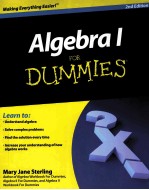 ALGEBRA I FOR DUMMIES  <em>2ND</em> <em>EDITION</em>