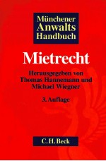 MUNCHENE<em>R</em> ANWALTS HANDBUCH MIET<em>R</em>ECHT
