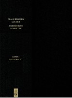 CLAUS-WILHELM CANARIS BAND <em>3</em>:PRIVATRECHT