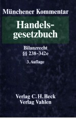 MUNCHENER KOMMENTAR ZUM HANDELSGESETZBUCH BAND 4  <em>3</em>.AUFLAGE