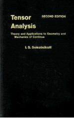 TENSOR <em>ANALYSIS</em> <em>SECOND</em> <em>EDITION</em>