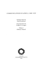 COMMUNICATION<em>S</em> IN AFRICA