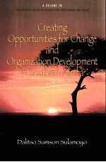 CREATING OPPORTUNITIES <em>FOR</em> CHANGE AND ORGANIZATION DEVELOPMENT IN SOUTHERN AFRICA