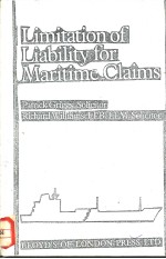 Limitation <em>of</em> Liability for Maritime Claims