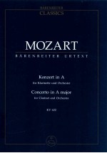 Konzert in A <em>f</em>ür Klarinette und Orchester KV 622 Urtext der Neuen Mozart-Ausgabe