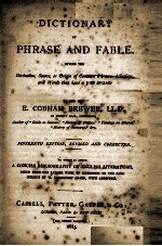 DICTION<em>A</em>RY <em>OF</em> PHR<em>A</em>SE <em>A</em>ND F<em>A</em>BLE