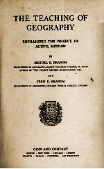 <em>THE</em> TEACHING OF GEOGRAPHY EMPHA<em>S</em>IZING <em>THE</em> PROJECT