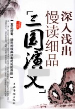 深入浅出慢读细品三国<em>演义</em>