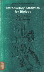 The Institute <em>of</em> Biologv's Studies in Biology No.43 Introductory St<em>a</em>tistics for Biology Second Editi