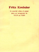 An assembled <em>edition</em> <em>of</em> original pieces and arrangements for volin and piano
