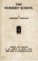 <em>THE</em> NUR<em>S</em>ERY <em>S</em>CHOOL