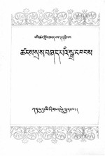 <em>诗学</em>修辞明鉴  藏文