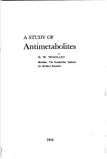 <em>A</em> <em>STUDY</em> <em>OF</em> <em>A</em>ntimet<em>a</em>bolites