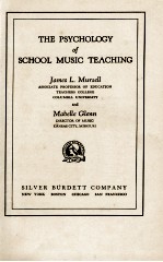 THE PSYCHO<em>LO</em>GY OF SCHOO<em>L </em>MUSIC TEACHING