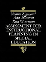 ASSESSMENT FOR <em>IN</em>STRUCTIONAL PLANN<em>IN</em>G <em>IN</em> SPECIAL EDUCATION