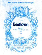 Konzert für Klavier und Orchester Nr.<em>2</em> B-dur op.19