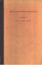 Biochemical Actions <em>of</em> Hormones <em>VOLUME</em> Ⅳ
