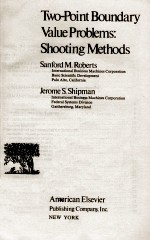 TWO-POINT BOUND<e<em>m</em>>A</e<em>m</em>>RY V<e<em>m</em>>A</e<em>m</em>>LUE PROBLE<em>M</em>S: SHOOTING <em>M</em>ETHODS