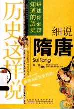 历史这样说  细说隋唐