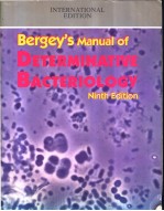 Bergey’s <em><em>Man</em>ual</em> <em>of</em> DETERM<em>IN</em>ATIVE BACTERIOLOGY N<em>in</em>th <em>Edition</em>