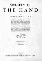 <em>s</em>urgery of <em>the</em> hand