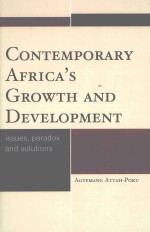 CONTEMPORARY AFRICA'S GROWTH AND DEVELOPMENT  ISSUES