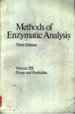 Methods of Enzymatic Analysis Third <em>Edition</em> Volume Ⅻ Drugs and Pesticides