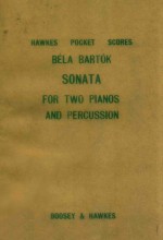 Sonata <em>for</em> two pianos <em>and</em> percussion