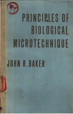 <em>PRINCIPLES</em> OF BIOLOGICAL MICROTECHNIQUE