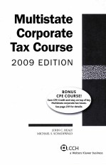MULTISTATE CORPORATE TAX <em>COURSE</em>  <em>2</em>009 <em>EDITION</em>
