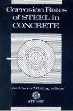 CORROSION RATES <em>OF</em> STEEL <em>IN</em> CONCRETE STP 10<em>6</em>5