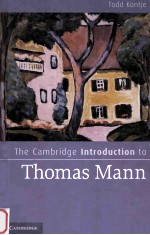 the cambridge introduction to <em>thomas</em> mann