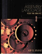 ASSEMBLY LANGUAGE FOR THE IBM-<em>PC</em> SECOND EDITION