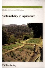 SUSTANABILITY <em>IN</em> AGRICULTURE