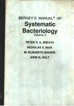 BERGEY’S MANUAL <em>OF</em> Systematic Bacteriology <em>Volume</em> 2