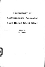 <em>Technology</em> <em>of</em> continuously annealed cold-rolled sheet steel