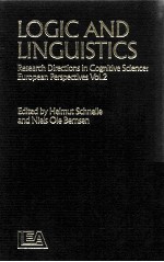 LOGIC <em>A</em>ND LINGUISTICS RESE<em>A</em>RCH DIRECTI<em>ON</em>S IN COGNTIVE <em>SCIENCE</em> EUROPE<em>A</em>N <em>PERSPECTIVES</em> VOL.2