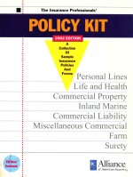 THE INSURANCE PROFESSIONALS' POLICY KIT <em>2002</em> <em>EDITION</em>