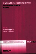<em>english</em> historical linguisticsan international <em>handbook</em>  volume 2