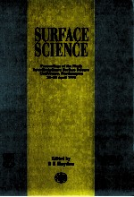 SURFACE <em>SCIENCE</em>