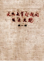 文化大<em>革命</em><em>期</em>间出土<em>文物</em>  <em>第</em><em>1</em>辑