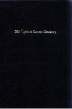 200 <em>TOPICS</em> <em>IN</em> CURRENT CHEMISTRY