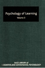 PSYCHOLOGY OF <em>LEARNING</em>  VOLUME III