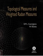 TO<em>P</em>OLOGICAL MEASURES AND WEIGHTED WEIGHTED RADON MEASURES