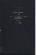 <em>Methods</em> in Enzymology Volume 126 Biomembranes Part N Transport in Bacteria，Mitochondria，and Chloropl