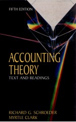 <em>A</em>CCOUNTING THEORY <em>TEXT</em> <em>A</em>ND RE<em>A</em>DINGS