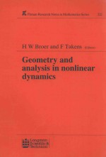 GEOMETRY AND ANALYSIS <em>IN</em> NONL<em>IN</em>EAR DYNAMICS