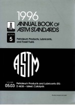 199<em>6</em> ANNUALBOOK <em>OF</em> ASTMSTANDARDS <em>VOLUME</em>05.03