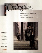 WESTERN CIVILIZATION <em>FIFTH</em> <em>EDITION</em> <em>VOLUME</em> TWO
