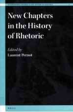 New Chapters <em>in</em> the History of Rhetoric